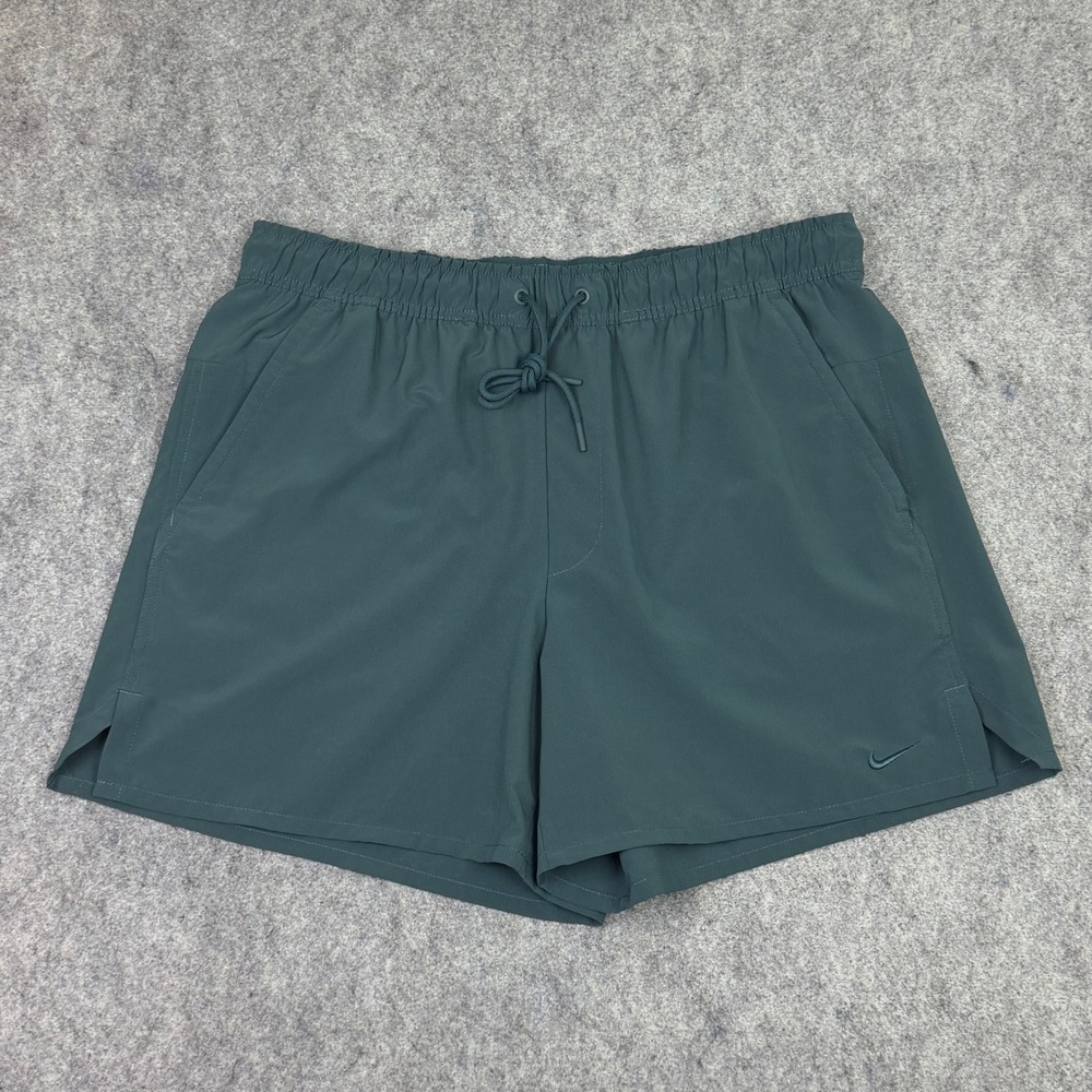 Nike Dri-FIT Mens 5 In Unlimited Training Shorts Dark Teal Green DV9336-328 L